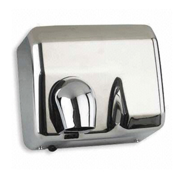 [133.41] SECADOR DE MANOS ELÉCTRICO 58 L" 65ºC 24x28x21,5 CM PLATEADO INOX (1 UNID.)