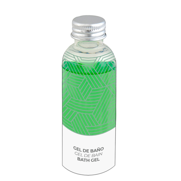 [218.71] Frascos Gel 'Therapy' 50 Ml Ø3,2X9 Cm Transparente Plástico (200 Unid.)