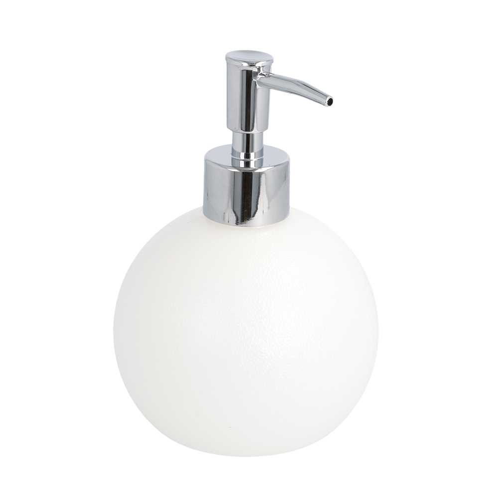 Dispensador De Jabón 500 Ml 10X16 Cm Blanco Abs (1 Unid.)