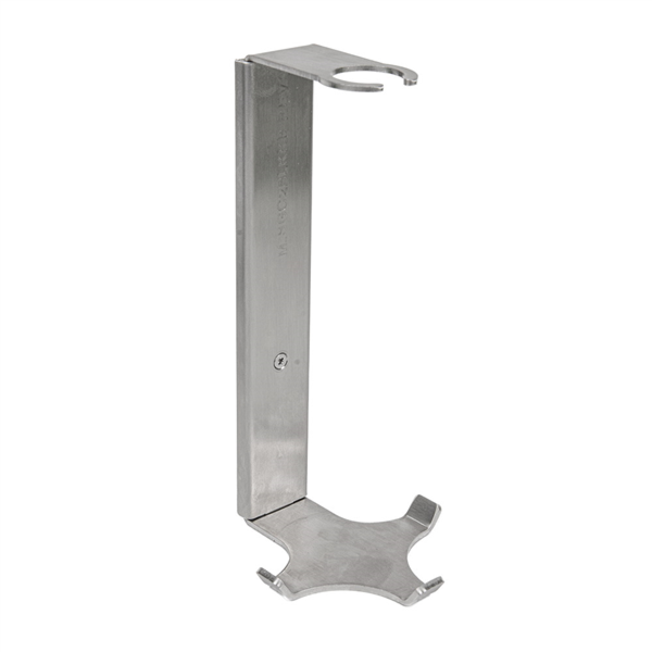 Soporte Botella Dispensadora 500 Ml Plateado Inox (4 Unid.)