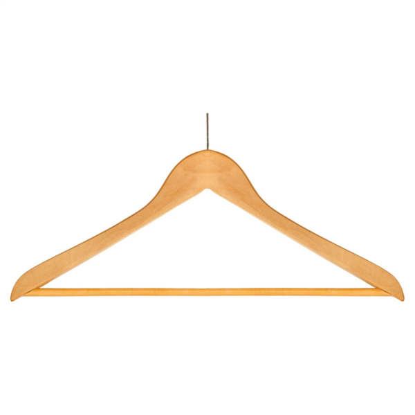 [194.16] PERCHAS ANTIRROBO 44,5x1,2x20,5 CM NATURAL MADERA (48 UNID.)