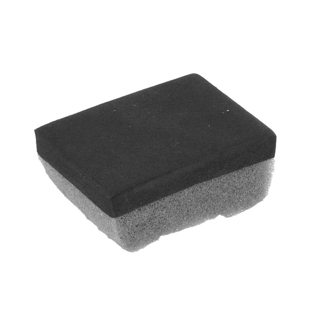 ESPONJAS CALZADO, ENVASE RECICLADO 3,8x2,1x5 CM NEGRO CARTÓN (100 UNID.)