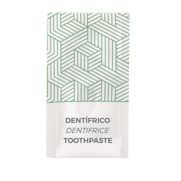 SOBRECITOS DENTÍFRICO 'THERAPY' 3 ML 4,5x8 CM BLANCO CELULOSA (500 UNID.)