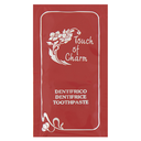SOBRECITOS DENTÍFRICO 'TOUCH OF CHARM' 3 ML 8x4,5 CM BURDEOS (500 UNID.)