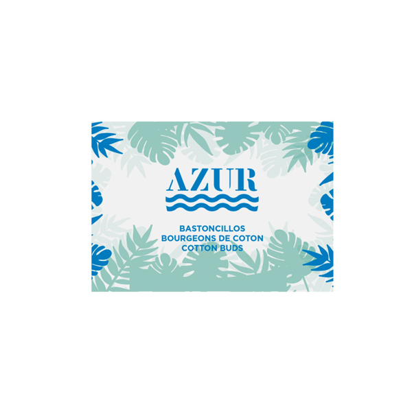 3 BASTONCITOS ENFUNDADOS BLANCO 'AZUR' 7,5 CM PAPEL (250 UNID.)