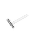 MAQUINILLAS AFEITAR EN FUNDA INDIVIDUAL 10 CM TRANSPARENTE HDPE (100 UNID.)