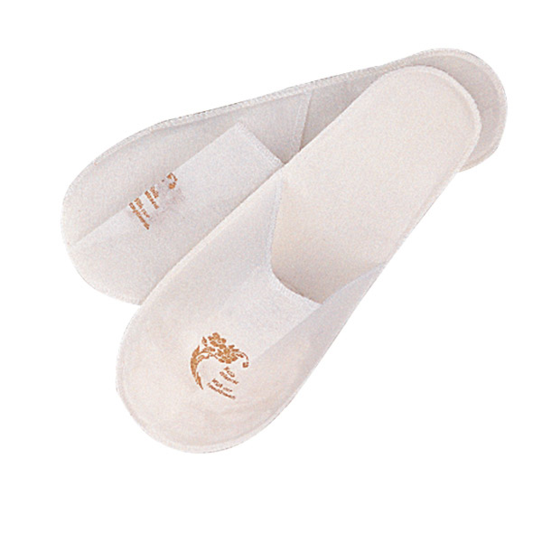 ZAPATILLAS 'TOUCH OF CHARM' 27x12 CM BLANCO AIRLAID (2 UNID.)