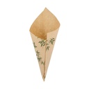 PAPELINAS PUNTA 'FEEL GREEN' 70 G 70 G/M2 20x14 CM NATURAL PERG. ANTIGRASAS (2000 UNID.)
