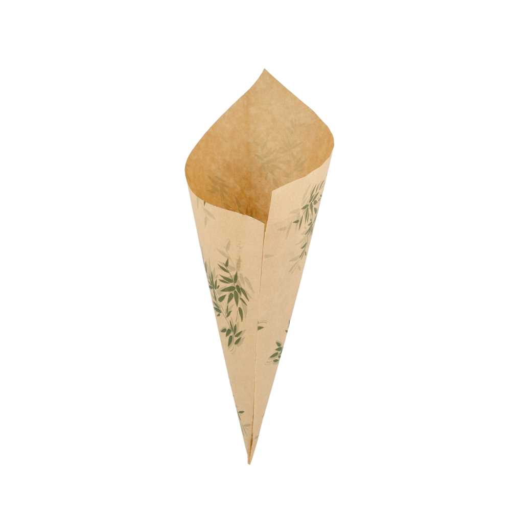 [143.40] Papelinas Punta 'Feel Green' 250 G 70 G/M2 29,5X21 Cm Natural Perg. Antigrasas (2000 Unid.)