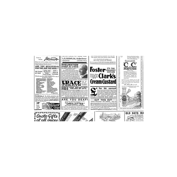 [255.92] Mini Papel Antigrasas 'Times' 35 G/M2 20X12 Cm Blanco Perg. Antigrasas (1000 Unid.)