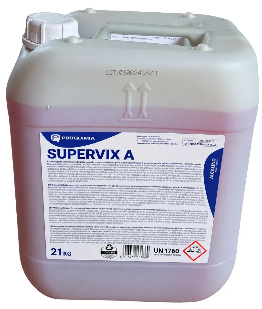 Detergente Supervix-A 21Kg