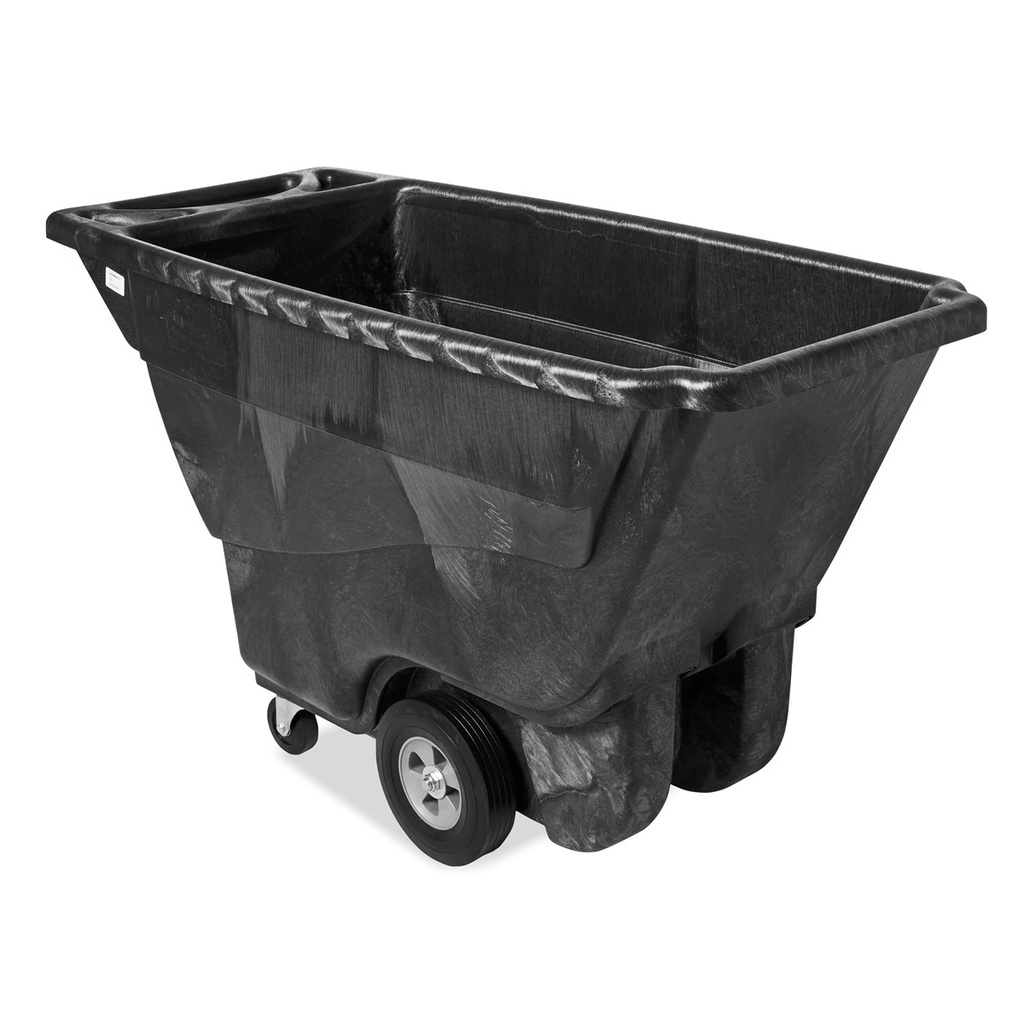 Carro basculante de espuma estructural, uso estándar, 382,3 l, negro