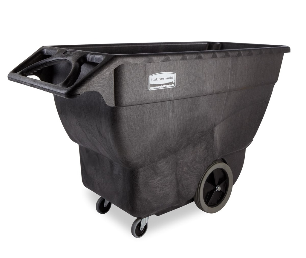 [FG101100BLA] Carro Basculante de Espuma Estructural, Utilitario, 573,4 L, Negro