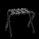 Soporte De Maletas Rack Metalico Negro Mate