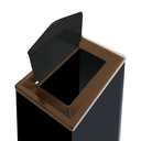 Tapa Marron Para Cont. Met, Clasif. Select. 60 Lt