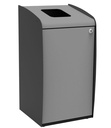 Cubo De Clasif. Selectiva Apertura Frontal Gris