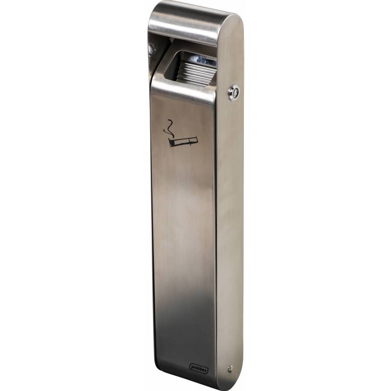 [8991453] Cenicero Mural De 3l Fabricado En Acero Inoxidable Modelo Slim
