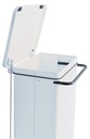 Contenedor Movil Con Pedal 110 Lt Blanco