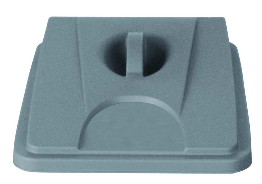 Tapa Gris Para Cont. Triselectivo 60 Y 80 L