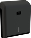 Dispensador Papel Secamanos Cleanline Toallero Negro