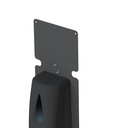 TOTEM YALISS (Pie De Acero + Disp. Aut. Yaliss Gel NEGRO MATE