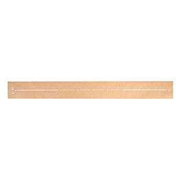 [257.40] Tiras disgregables "wc" 48 g / m2 62x6,5 cm natural kraft (1000 unid.)