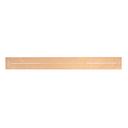 Tiras disgregables "wc" 48 g / m2 62x6,5 cm natural kraft (1000 unid.)
