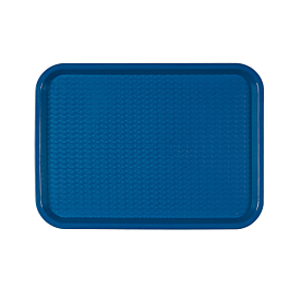 Bandeja fast food 30,4x41,4 cm azul pp (1 unid.)