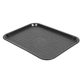 Bandeja fast food 30,4x41,4 cm negro pp (1 unid.)