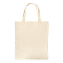 Bolsas reutilizables 38x42 cm beige algodón (25 unid.)
