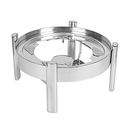 Base para 268.73 37,5x20,5 cm plateado inox (1 unid.)