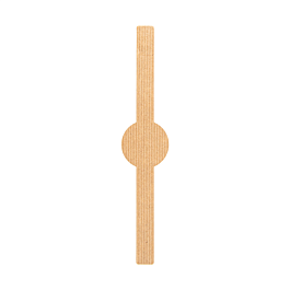 Anillo autoadhesivo 4x20 cm natural kraft (250 unid.)