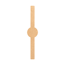 Anillo autoadhesivo 4x20 cm natural kraft (250 unid.)