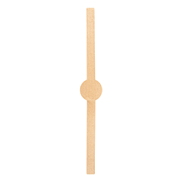 Anillo autoadhesivo 4x30 cm natural kraft (250 unid.)