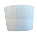 Gorros ajustables clásicos 18 cm blanco airlaid (10 unid.)