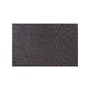 Mantelines trama 45x30 cm negro pvc (12 unid.)