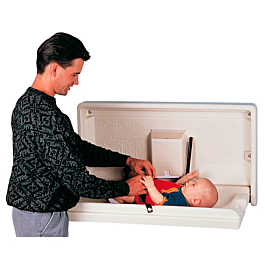 [464.03] Mesa cambia pañales horizontal 88,9x50,8 cm marfil hdpe (1 unid.)