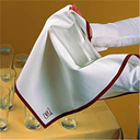 10 u. paños de cocina 'roll-drap' 40x64 cm rojo algodón (1 unid.)