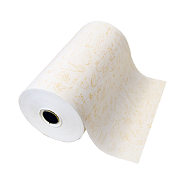 Papel alimentario antigrasas deli 35 g / m2 0,34x500 m blanco perg. antigrasas (2 unid.)