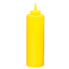 Peras para salsas 720 ml ø 7x25 cm amarillo ldpe (6 unid.)