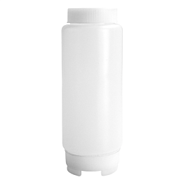 [220.38] Peras para salsas 720 ml ø 7,5x20,8 cm translúcido ldpe (24 unid.)