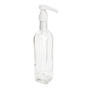 Botella + bombeador condimentos 500 ml 6x29,7 cm transparente cristal (24 unid.)