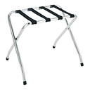 Reposa maletas plegable sin respaldo 'arrow' 66x36,5x56 cm cromado acero (1 unid.)