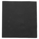 Servilletas p. 1 / 4 55 g / m2 50x50 cm negro airlaid (400 unid.)