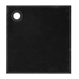 [182.46] 12 u. paños en rollo 'cubi-drap' 40x40 cm negro algodón (1 unid.)