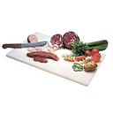 Tabla de cortar 25,5x15x1,3 cm blanco ldpe (1 unid.)