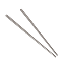 Palillos chinos 'artinox' 23,5 cm plateado inox (40 unid.)