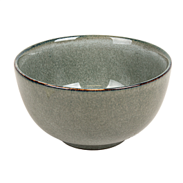 Boles 'akala' 580 ml ø14x7,7 cm gris verdoso stoneware (6 unid.)