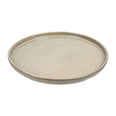 Platos 'akala' ø26,5x2,3 cm beige stoneware (6 unid.)