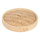 Tapas maxi dim-sum ø 20x3 cm natural bambú (4 unid.)